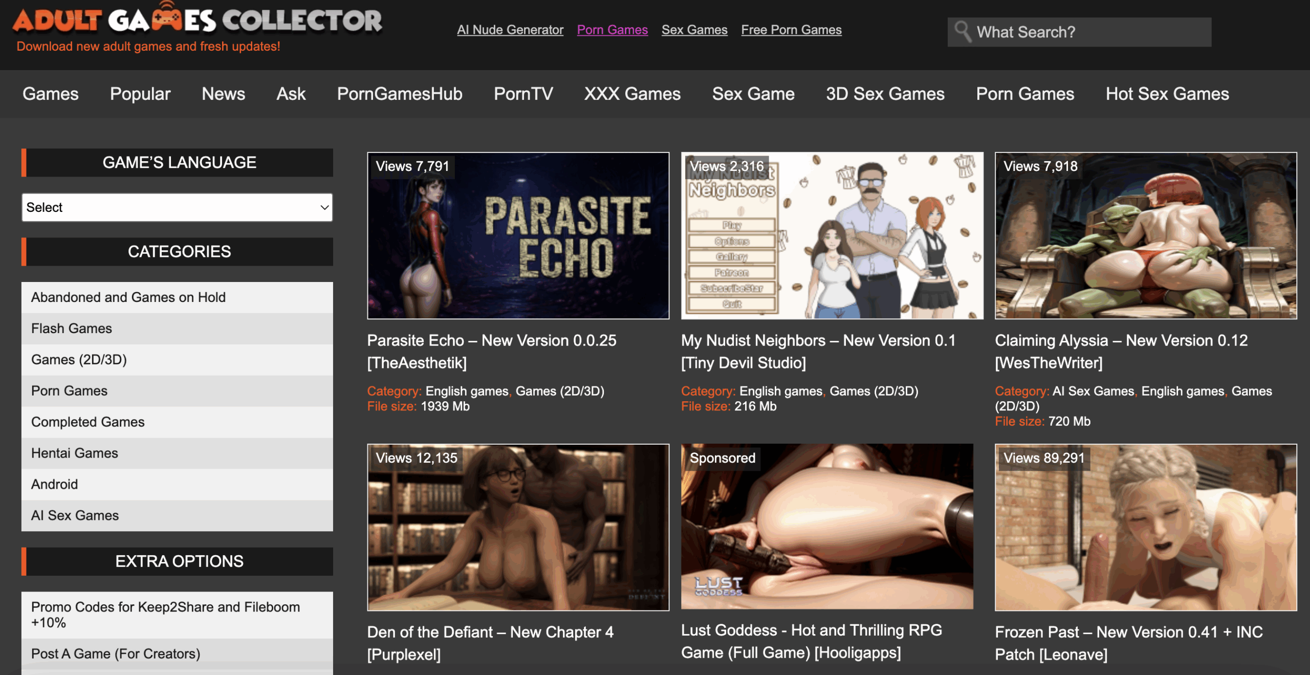 AdultGamesCollector